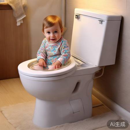 智能马桶儿童座圈：舒适育儿新选择