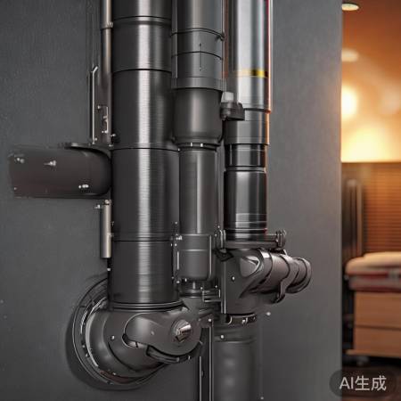 壁挂炉无烟筒管，美观实用，安全