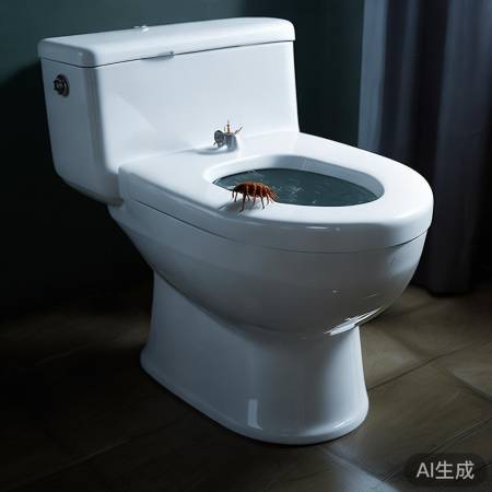 智能马桶蟑螂困扰：居家卫生隐患不容忽视