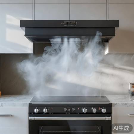 集成灶吸烟强，清洗方便