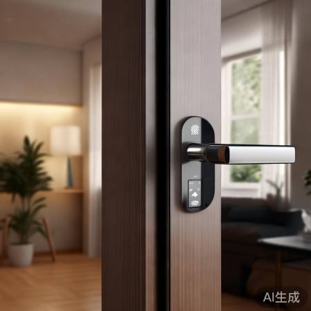 飞利浦指纹锁带屏幕：智能门锁新选择