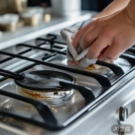 清洁燃气灶,安全燃烧