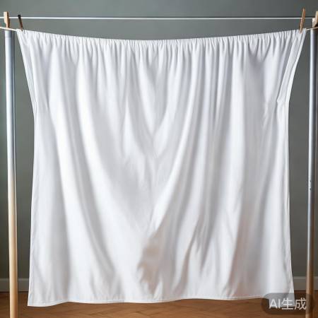 “窗帘晾晒,翻面均匀晾”