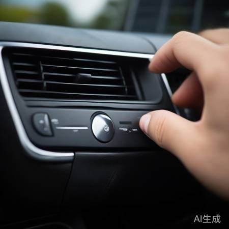 福特全顺空调温度调节位置介绍