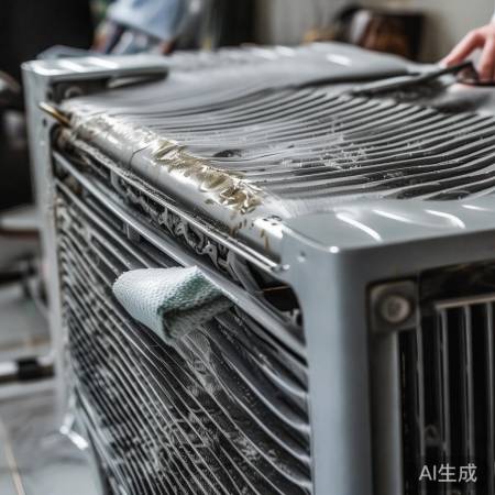 擦拭冷凝器提高散热