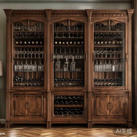红酒杯酒柜的最佳摆放技巧