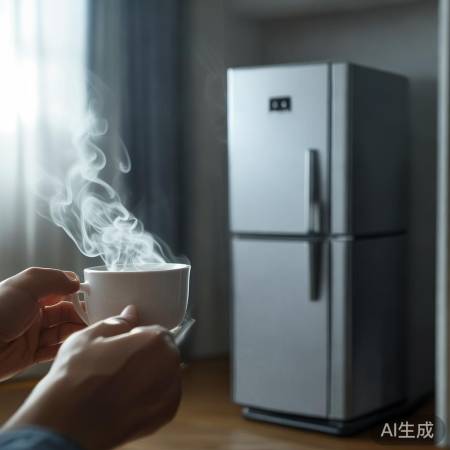 松下风冷冰箱噪音低至分贝，静音享受新鲜生活