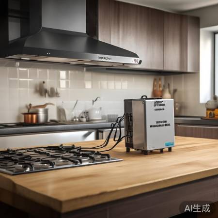 单相电使用油烟机，加压器提升电