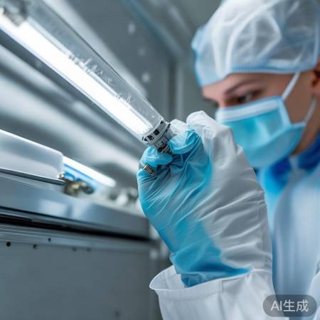 更换灯管,旋转固定。