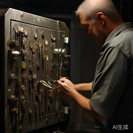 掌握钥匙规律，解锁保险柜