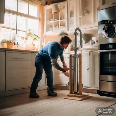 根据实际调整水泵位置