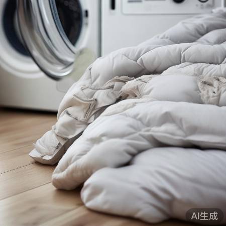 被子直接放入洗衣机清洗可行吗？