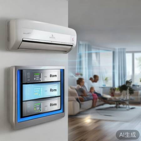 中央空调一拖四大金：高效节能新选择