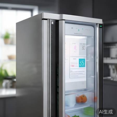 康佳冰箱448升大容量，家庭冷藏新选择