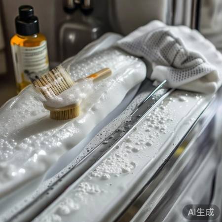 清洁冰箱门封条防生锈