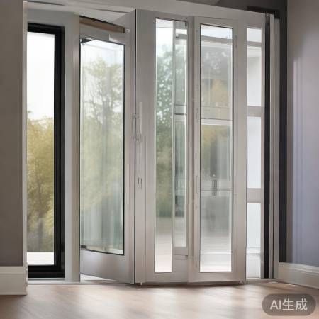 美观采光窗型门