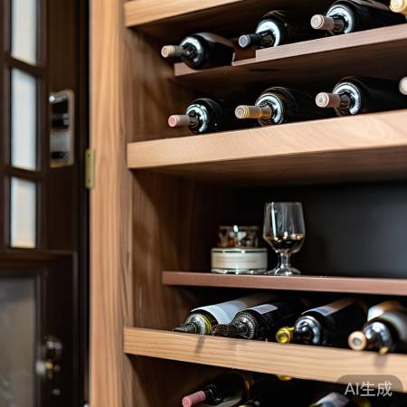 定期清洁酒柜,卫生耐用