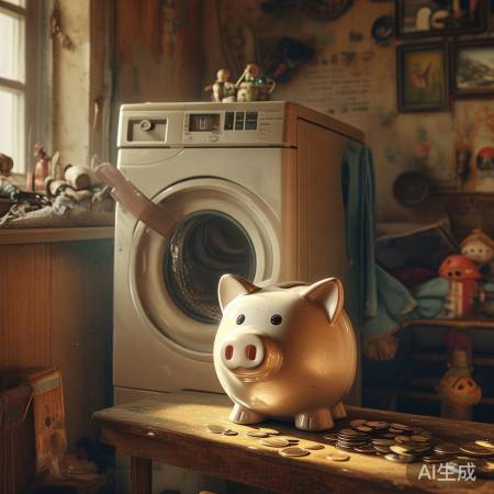 童年存钱罐唤醒洗衣机回忆