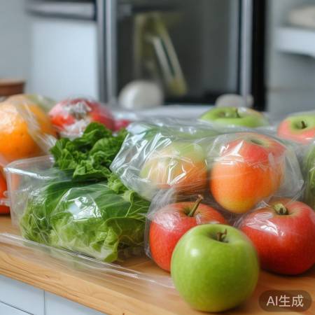 保鲜膜防冻保鲜法