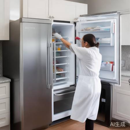 十字门冰箱冷冻层拆装方法详解