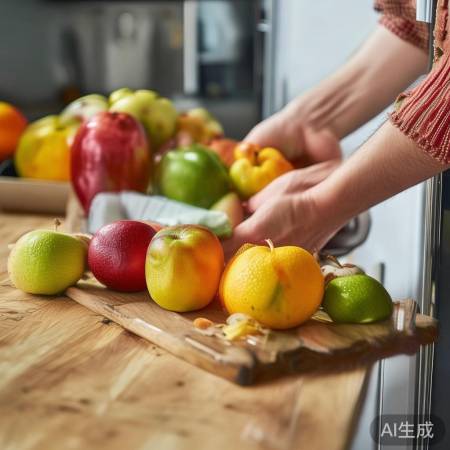 定期检查冰箱水果