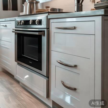 “集成灶配厨柜，讲究协调美”