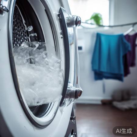 定期洗洗衣机，保持清洁
