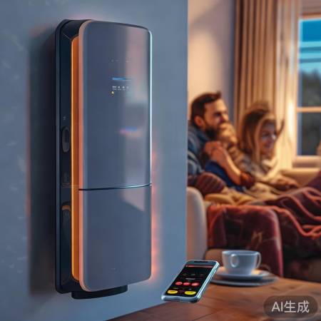 壁挂炉一机两用,省心又方便。