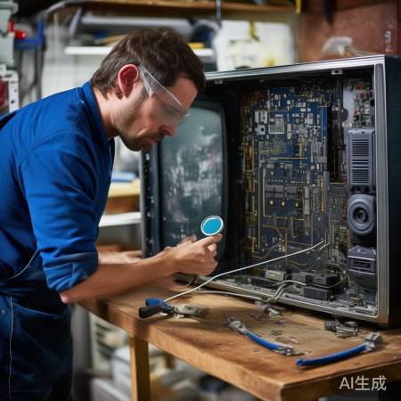 老式电视机屏幕维修方法揭秘