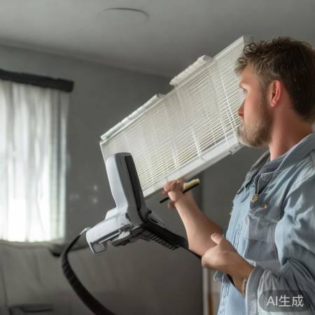清理空调过滤网，提升制冷效果。