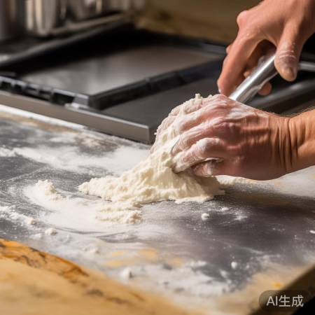 面粉糊除油烟污