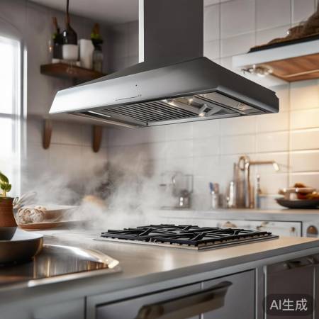 家用节能直板式油烟机：轻松应对厨房油烟问题