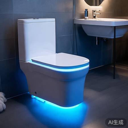 大白智能马桶Eco蓝灯：舒适生活新选择，环保健康好帮手