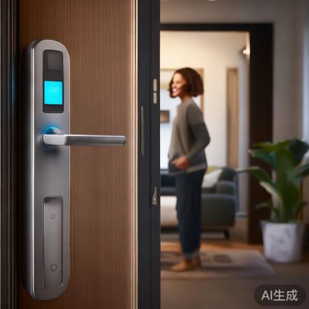 樱花指纹锁，品质亲民