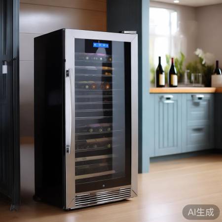超薄设计恒温红酒柜，节省空间好选择