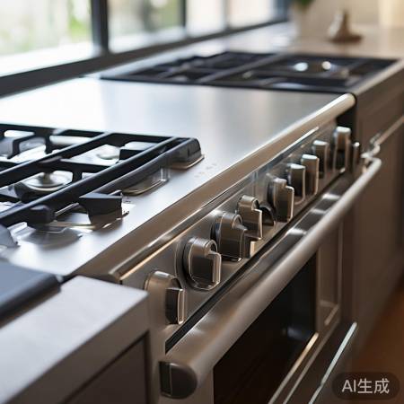 高端燃气灶，美观一体
