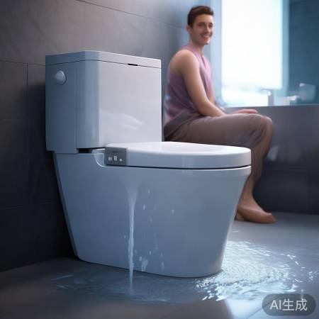 智能马桶自动冲洗，人性设计