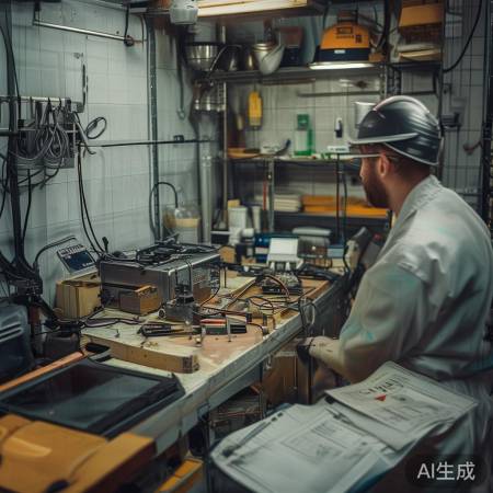 维修前确保安全，更换元件或水管