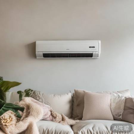空调挂机巧藏客厅，空间利用新主张