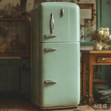老式冰箱：经典记忆