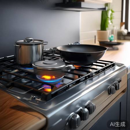 方太燃气灶火力强大，调节灵敏