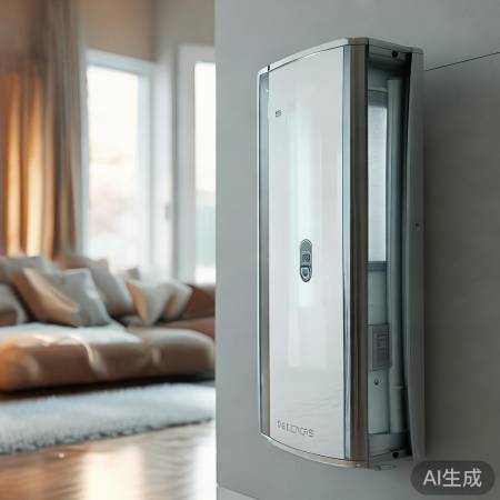 美的壁挂炉带过滤网，智能除菌，舒适家居新选择