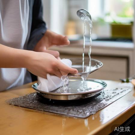 清洗擦干加热盘