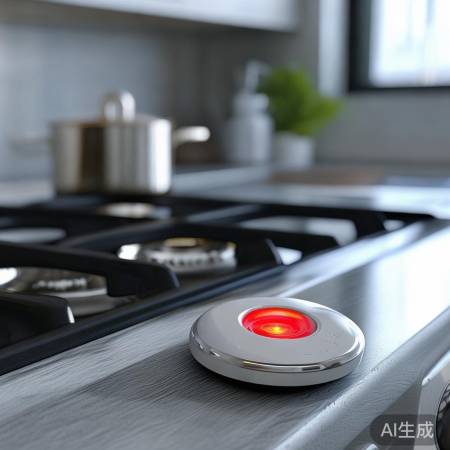 燃气灶点火装置，烹饪安全助手