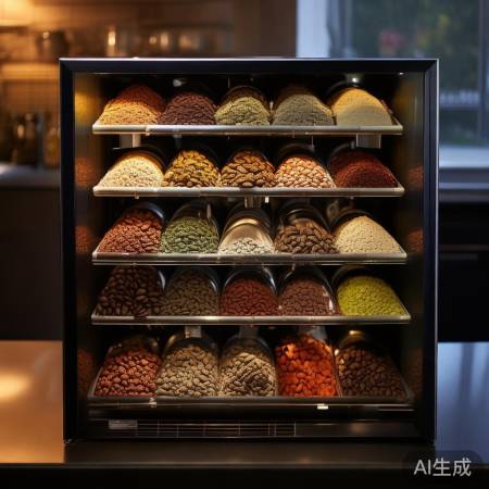 红酒柜变身储物宝盒