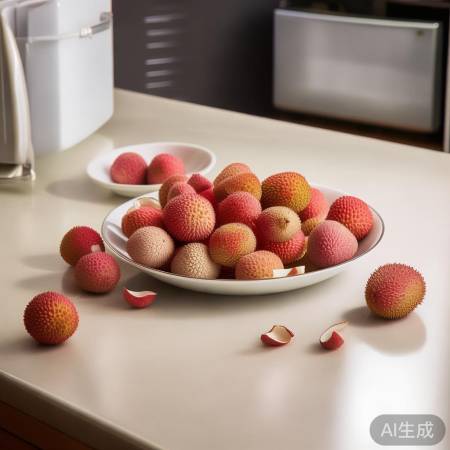 “荔枝易腐，尽快食用”