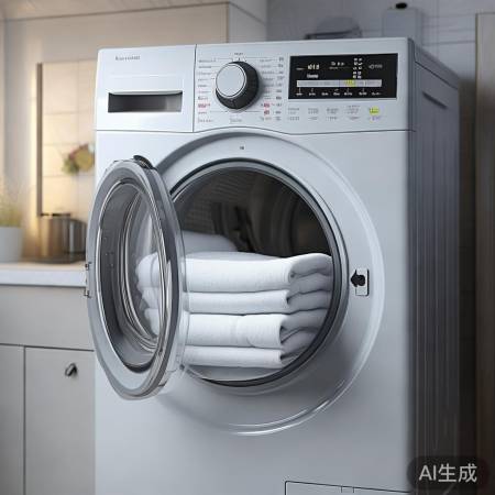 准备洗衣机洗毛巾被