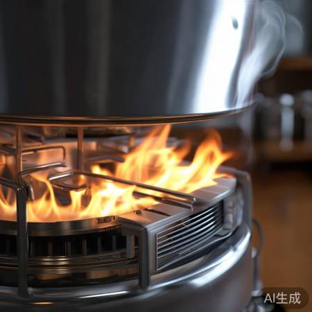 高效传热聚能灶