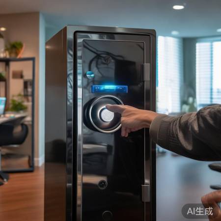 指纹保险柜,安全便捷