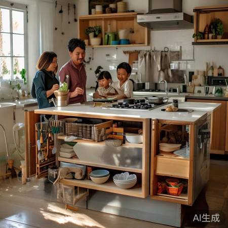集成灶收纳神器，生活更温馨